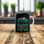 Black Glossy Mug - DESIGNSBYHLH.com