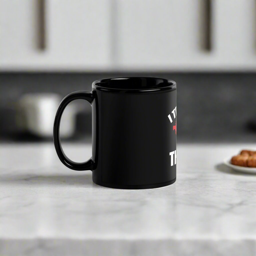 Black Glossy Mug - DESIGNSBYHLH.com