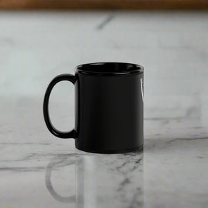 Black Glossy Mug - DESIGNSBYHLH.com