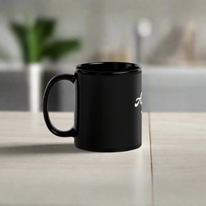 Black Glossy Mug - DESIGNSBYHLH.com