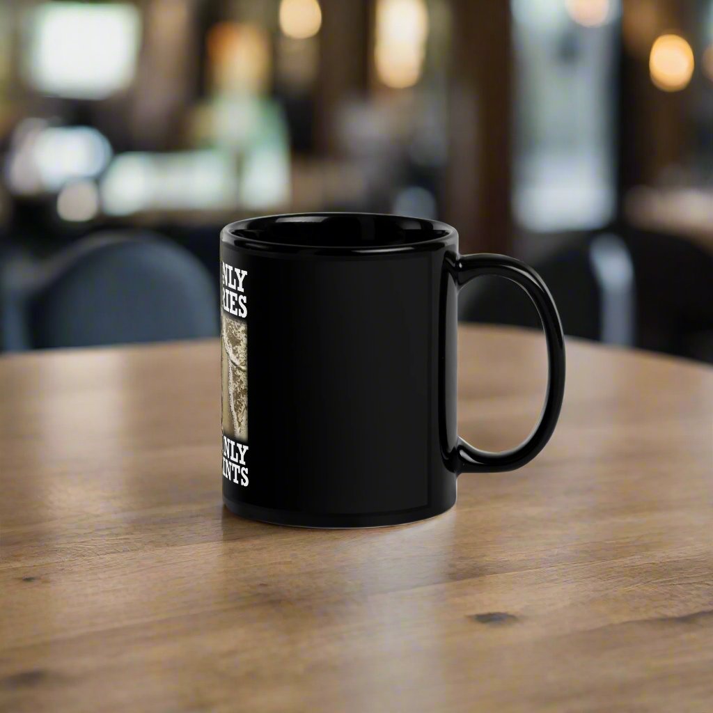 Black Glossy Mug - DESIGNSBYHLH.com