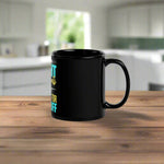 Black Glossy Mug - DESIGNSBYHLH.com