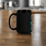 Black Glossy Mug - DESIGNSBYHLH.com