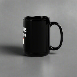 Black Glossy Mug - DESIGNSBYHLH.com