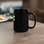 Black Glossy Mug - DESIGNSBYHLH.com